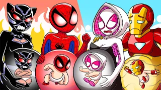 SPIDER-MAN BUT BREWING CUTE BABY - BABY FACTORY - Marvel's Spidey and his Amazing Friends Animation