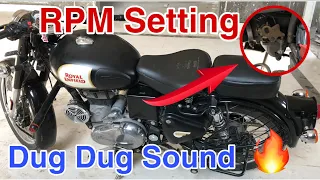 Bullet Dug Dug Sound Without Decompressor 🔥 | Bullet RPM Setting | Short Bottle | The Anmol Mattu