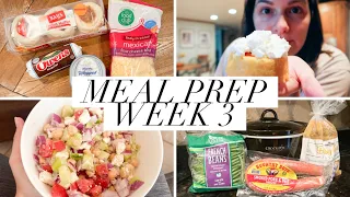 FAST & EASY MEAL PREP FOR BUSY MOMS | HEALTHY MEAL PREP IDEAS FOR THE WEEK | THE SIMPLIFIED SAVER