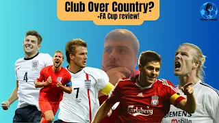 CLUB OVER COUNTRY?AND FA CUP REVIEW! | The Row Z Podcast