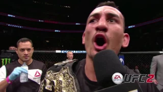 UFC 206: Max Holloway and Anthony Pettis Octagon Interview