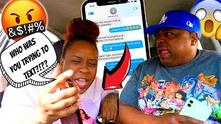 Texting My Fiancée "ARE YOU THE GIRL I MET AT WALMART" PRANK!! | MUST WATCH *HILARIOUS REACTION*