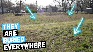 Strange Sink Spots in the Yard Open Up into a Cache Buried in the Ground for 140 Years