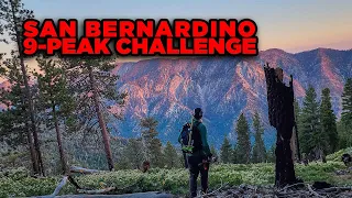 San Bernardino 9 peak challenge