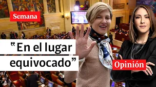 “Muy oronda la poderosa Verónica Alcocer vuelve a pasearse por el Congreso”