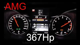 367 HP Mercedes Amg GLC 43  0-100 km/h, 0-100 mph & 0-200 km/h Acceleration test (2020)