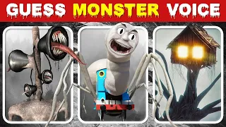 Guess the Eat MONSTER'S VOICE - Eater Monster | Coffin Dance Meme