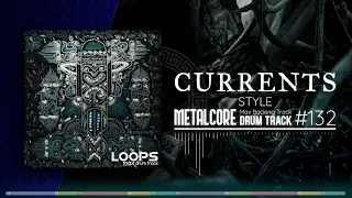 Metalcore Drum Track / Currents Style / 175 bpm