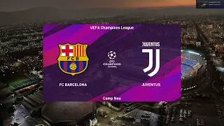 PES2020   | Juventus vs Barcelona |  UEFA Champions League UCL |