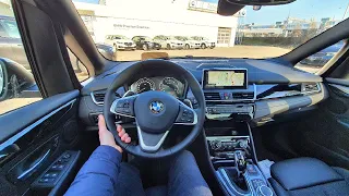 BMW 2 Series 218d Gran Tourer 2022 Test Drive POV | 7 Seater