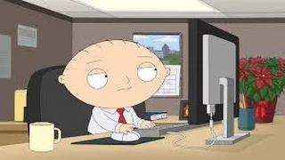 Family Guy - Episode of Stewie working in an office.
