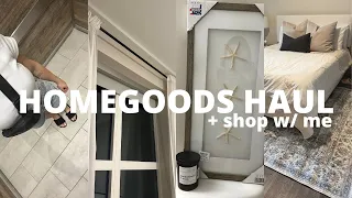 HOMEGOODS SHOP WITH ME + HAUL: decorating the apartment + Ikea haul!