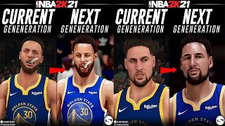 NBA 2K21 NEXT GEN GRAPHICS vs CURRENT GEN GRAPHICS!🔥 NBA2K21 GRAPHICS COMPARISON!