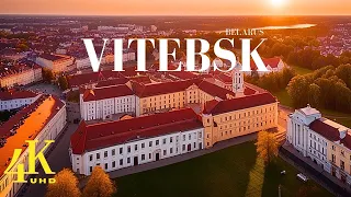 Vitebsk, Belarus 🇧🇾 4K UHD | Drone Footage