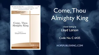 Come, Thou Almighty King - arr. Lloyd Larson