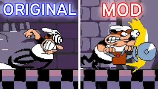 New PEPPINO MOVESET has been ADDED... It's INSANE! 😲 Antonblast Moveset [Pizza Tower mods Gameplay]