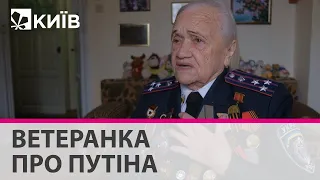 "Шакалья морда...таке противне...наполеончик" - 98-річна ветеранка про Путіна