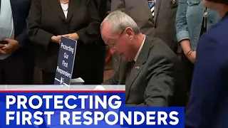 New Jersey laws add protections for first responders, including 9/11 volunteers