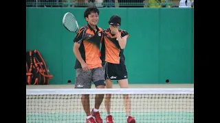 【スーパープレイ集】【アジアソフトテニス選手権ミックスダブルス決勝戦】船水・佐々木（日本）vs  キム ジヨン・キム ビョンジュン（韓国）【ソフトテニス】