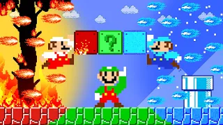 MARIO WONDER! When Everything Mario Touches Turn To Fire, Iced and Acid | 2TB STORY GAME