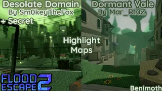 Desolate Domain [Crazy: 5.4] & Dormant Vale [Easy: 1.6] | Highlight Maps | FE2