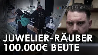 Dreiste Diebe rauben Juwelier aus | Kamera Zwei