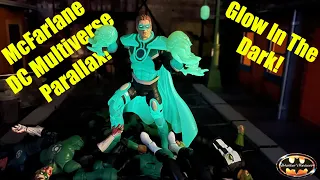 McFarlane DC Multiverse Parallax Hal Jordan Green Lantern Glow In The Dark Amazon Figure Review