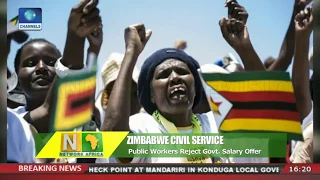 Public Workers Reject Govt. Salary Offer In Zimbabwe |Network Africa|