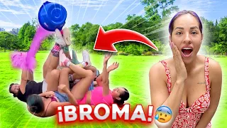 BROMA PESADA 😰 LA HICIMOS LLORAR POR ESTO *TERMINÓ MAL* | Karla Bustillos