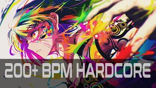 200+ BPM Hardcore Mix | ⚛️ℝ𝔼𝔻𝕌ℂ𝔼𝔻 𝕋𝕆 𝔸𝕋𝕆𝕄𝕊⚛️