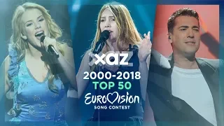 TOP 50: Eurovision 2000-2018 (10-1)