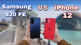 Samsung S20 FE HUMILLA al IPhone 12 ¡VAYA VERGÜENZA!