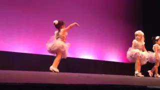 Funny 2 year old tap dance recital