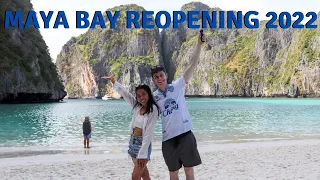 Maya Bay Is Finally Open Again! | Visiting Thailand's Phi Phi Islands | February 2022