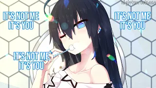 Nightcore -  Maybe You're The Problem - Ava Max - (Lyrics)