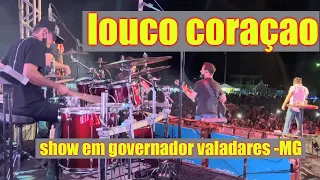 LOUCO CORAÇAO AO VIVO - EDUARDO COSTA | CHIKITO BORGES #Drumcam