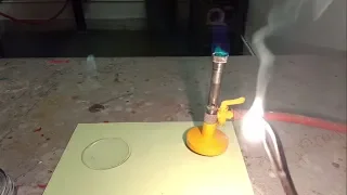 Burning Of Magnesium Ribbon Experiment | Chemistry Demo | Grade 7-12