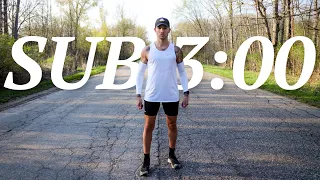 My SUB 3:00 MARATHON PLAN for 2023 | Marathon Training Series - Ep. 1