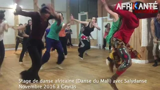 Salydanse & Harouna Dembélé / Stage de Danse Africaine, Ceyras, Nov 16.