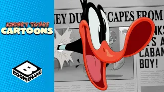 Daffy Helps Elmer Fudd Relax | Looney Tunes Cartoons | Boomerang UK