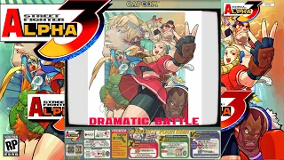 Street Fighter Alpha 3 - Dan (Dramatic Battle) Max Difficulty