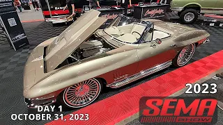 SEMA show 2023 Highlights - Amazing Cars And Trucks - Las Vegas Day 1