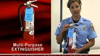 Fire Extinguisher Instruction