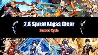 2.8 Spiral Abyss Floor 12 9⭐ Clear (Childe International + Vape Yoimiya) Second Cycle