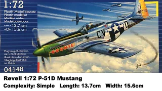 Revell 1:72 P-51D Mustang Kit Review