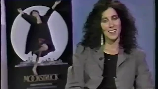 Cher:  Moonstruck Interview (1987)