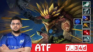 [DOTA 2] ATF the BRISTLEBACK [OFFLANE] [7.34d] [2]