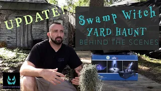 Swamp Witch Halloween Yard Haunt Update