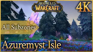 Azuremyst Isle - Ambient & Zone Music | WoW - Kalimdor | 4K 60fps