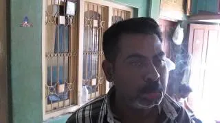 Indian guy doing tricks with the bidi (indian cigarette)